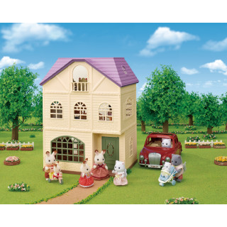 SYLVANIAN FAMILIES Dovanų rinkinys Namelis su terasa