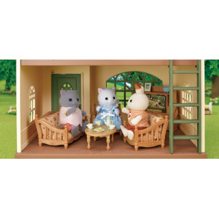 SYLVANIAN FAMILIES Dovanų rinkinys Namelis su terasa