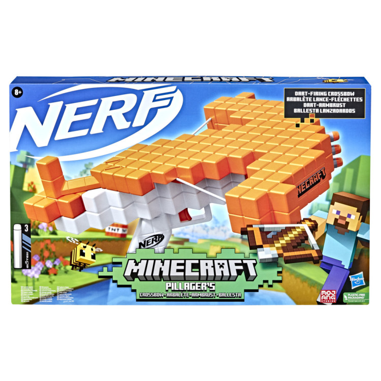 NERF Minecraft Šautuvas PILLAGER´S CROSSBOW