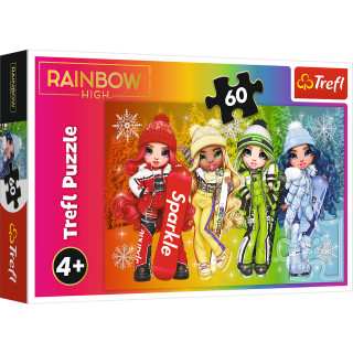 TREFL RAINBOW HIGH Dėlionė Rainbow High , 60 det.