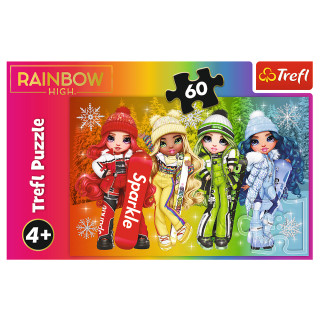 TREFL RAINBOW HIGH Dėlionė Rainbow High , 60 det.