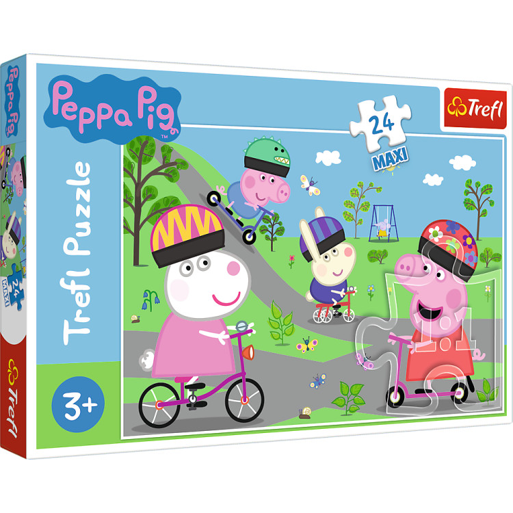 TREFL PEPPA PIG dėlionė Kiaulytė Pepa , 24 det.