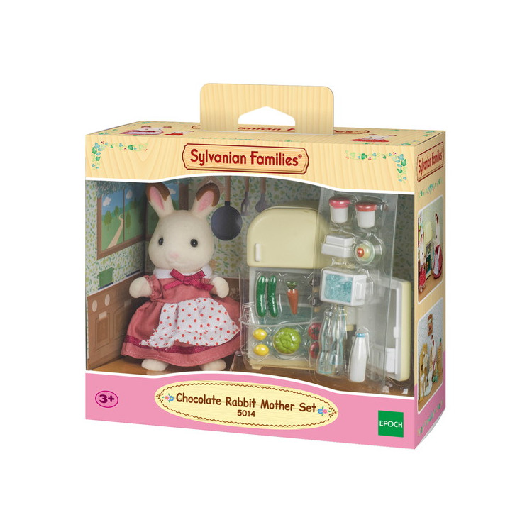 SYLVANIAN FAMILIES Mama triušienė ir šaldytuvas