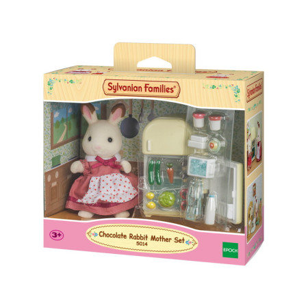 SYLVANIAN FAMILIES Mama triušienė ir šaldytuvas