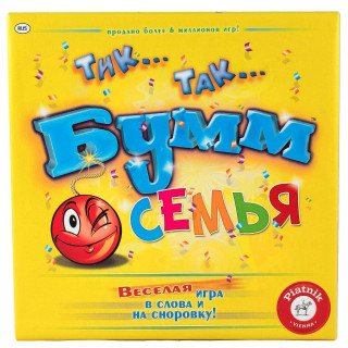 PIATNIK Žaidimas šeimai Tik Tak Bumm (Rusų kalba)