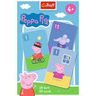 TREFL PEPPA PIG Kortų žaidimas Kiaulytė Pepa