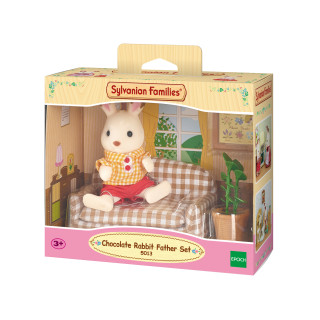 SYLVANIAN FAMILIES Triušis tėtis ir sofa