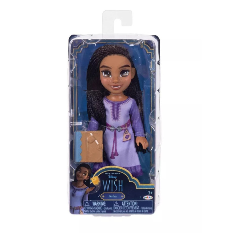 DISNEY PRINCESS WISH Lėlė ASHA, 16 cm