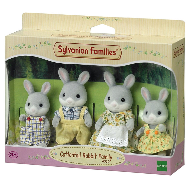 SYLVANIAN FAMILIES Šilkinių triušiukų šeimynėlė