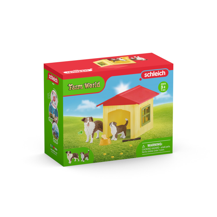 SCHLEICH FARM WORLD Šuns būda