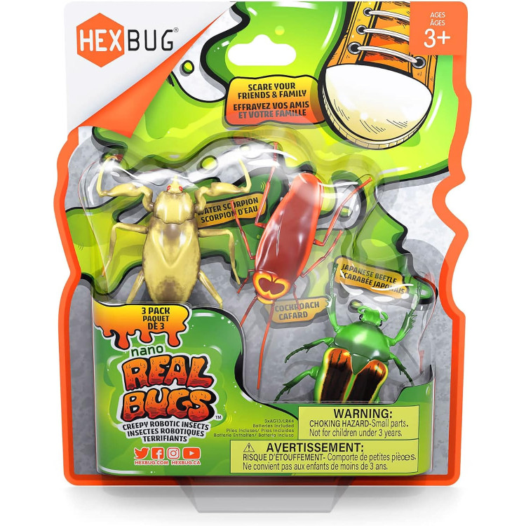 HEXBUG Interaktyvūs nano gyviai, 3 vnt.