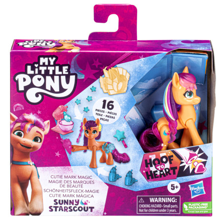 MY LITTLE PONY Rinkinys Cutie Mark Magic, 7,5 cm