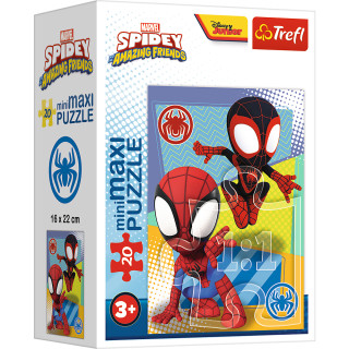 TREFL SPIDER-MAN Mini Maxi dėlionė Spidey, 20 det.