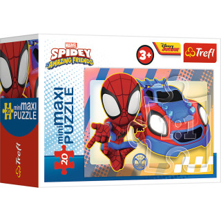 TREFL SPIDER-MAN Mini Maxi dėlionė Spidey, 20 det.