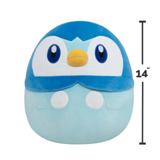 SQUISHMALLOWS POKEMON pliušinis žaislas Piplup, 35 cm