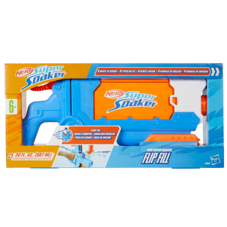 NERF SUPER SOAKER Vandens šautuvas FLIP FILL