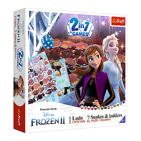 TREFL FROZEN Žaidimas 2 in 1 Frozen II