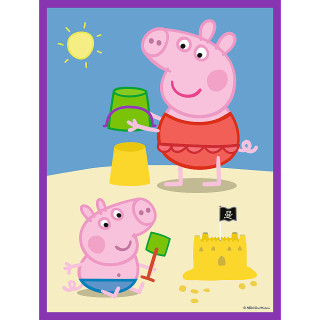 TREFL PEPPA PIG Baby maxi dėlionė Kiaulytė Pepa", 10x2 det.