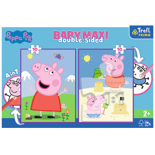 TREFL PEPPA PIG Baby maxi dėlionė Kiaulytė Pepa", 10x2 det.