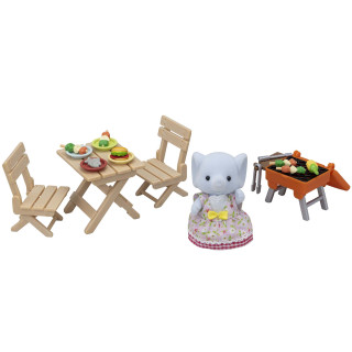 SYLVANIAN FAMILIES Iškylos rinkinys su mažąja drambliuke