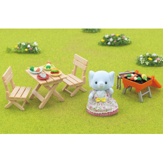 SYLVANIAN FAMILIES Iškylos rinkinys su mažąja drambliuke