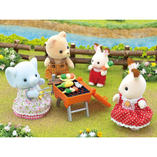 SYLVANIAN FAMILIES Iškylos rinkinys su mažąja drambliuke