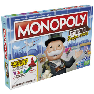 MONOPOLY Žaidimas Monopolis: keliauk. Pasaulinis turas , RU