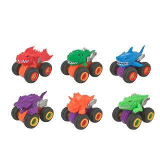 TEAMSTERZ BEAST MACHINES Automobilis-ryklys, 10 cm