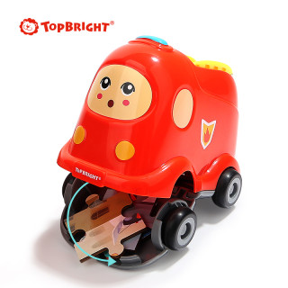 TOPBRIGHT Medinė dėlionė automobilyje, 24 det.