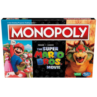 MONOPOLY Žaidimas Monopolis: Super Mario (Anglų kalba)