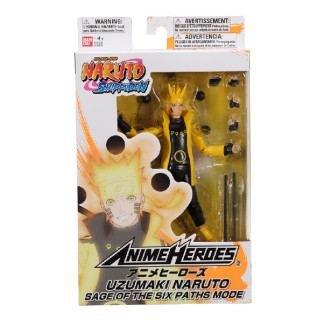 ANIME HEROES Naruto figūrėlė su aksesuarais, 16 cm - Uzumaki Naruto šešių kelių išminčius