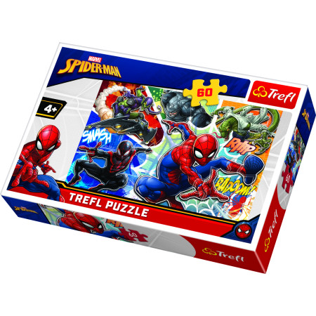 TREFL SPIDER-MAN Dėlionė Žmogus-voras" 60 det.