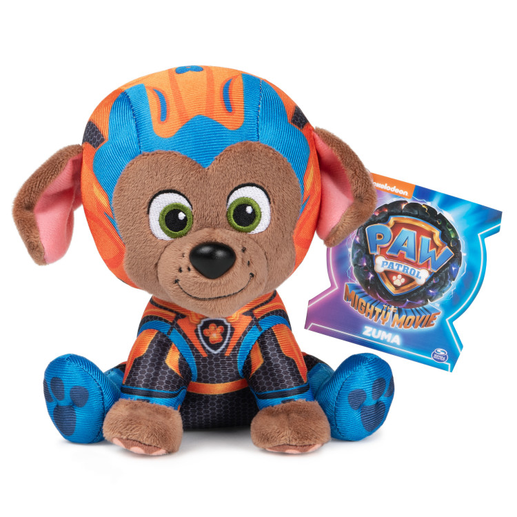 PAW PATROL MOVIE Pliušinis herojus ZUMA, 15 cm