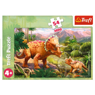 TREFL 54 det. mini dėlionė Dinozaurai