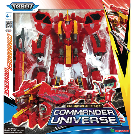 TOBOT Galaxy Detectives transformeris COMMANDER UNIVERSE, 33 cm