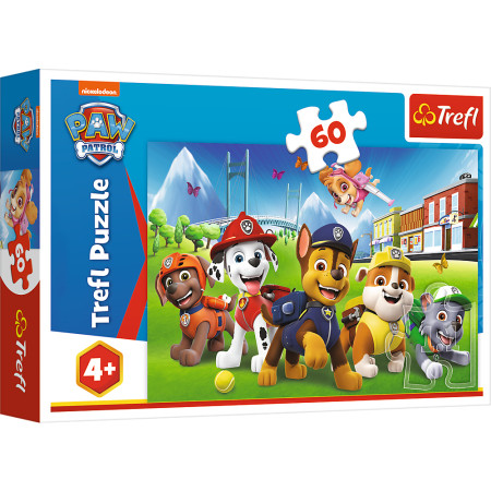 TREFL PAW PATROL Dėlionė Šuniukas-patrulis 60 det.