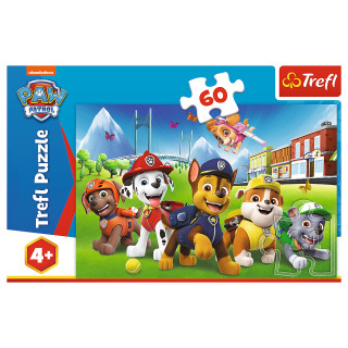 TREFL PAW PATROL Dėlionė Šuniukas-patrulis 60 det.