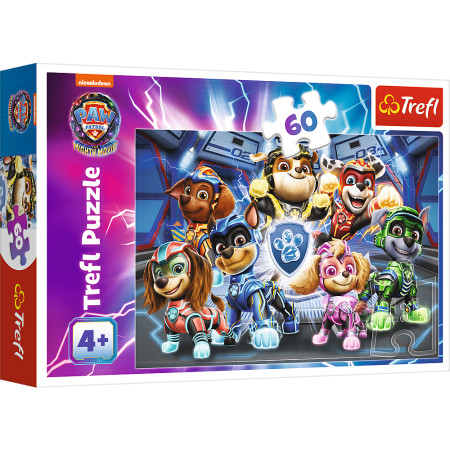 TREFL PAW PATROL Dėlionė Šuniukai-patruliai , 60 det.