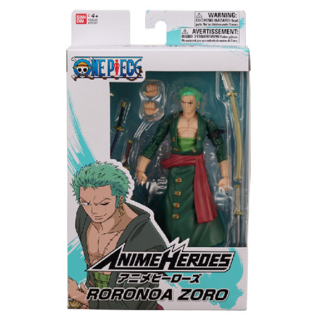 ANIME HEROES Once Piece figūrėlė su priedais, 16 cm - Roronoa Zoro