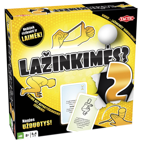 TACTIC Žaidimas Lažinkimės? 2 (Lietuvių kalba)