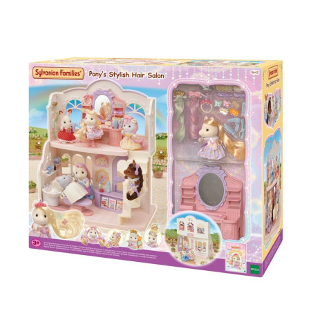 SYLVANIAN FAMILIES Ponių grožio salonas