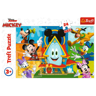 TREFL MICKEY MOUSE maxi dėlionė Peliukas Mikis , 24 det.