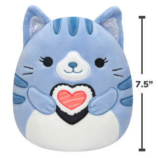 SQUISHMALLOWS Valentino dienos pliušinis žaislas, 19 cm