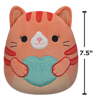 SQUISHMALLOWS Valentino dienos pliušinis žaislas, 19 cm