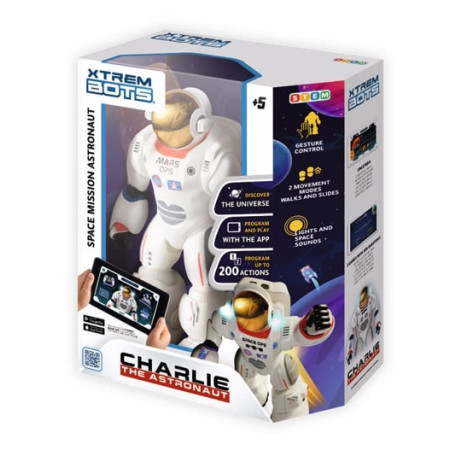 XTREM BOTS Robotas-astronautas CHARLIE