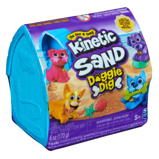 KINETIC SAND Rinkinys Šuniukų kasykla