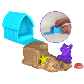 KINETIC SAND Rinkinys Šuniukų kasykla