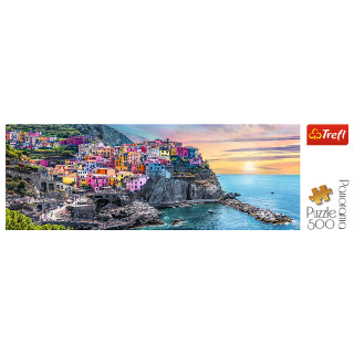 TREFL panoraminė dėlionė Vernazza Italija , 500 det.