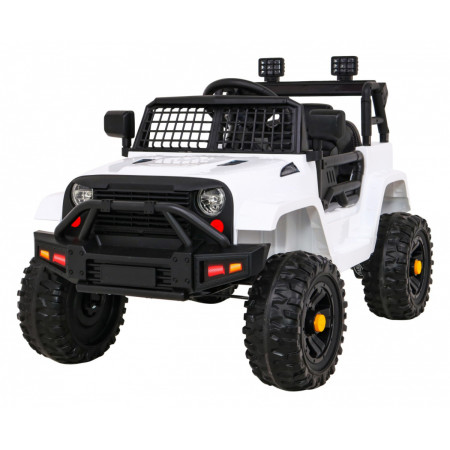 Vehicle Jeep Dark Night White