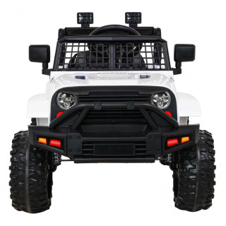 Vehicle Jeep Dark Night White